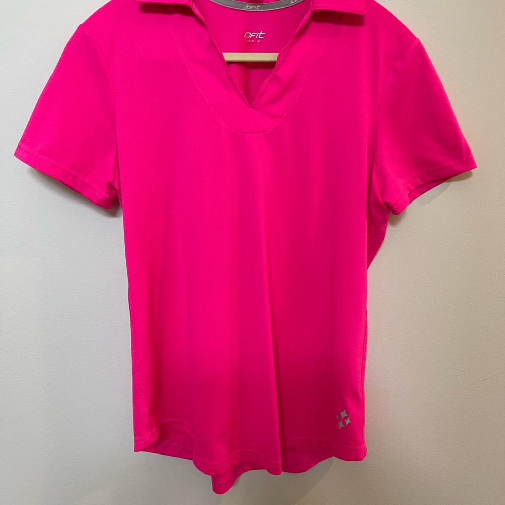 Pink Golf Top